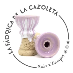 Cazoleta original y exclusiva cien por cien artesanal para shisha hecha a mano por la Fábrica de la Cazoleta : Brumas 