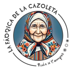 Sello original y exclusivo de cazoleta artesanal para shisha hecha a mano por la Fábrica de la Cazoleta modelo Babushka