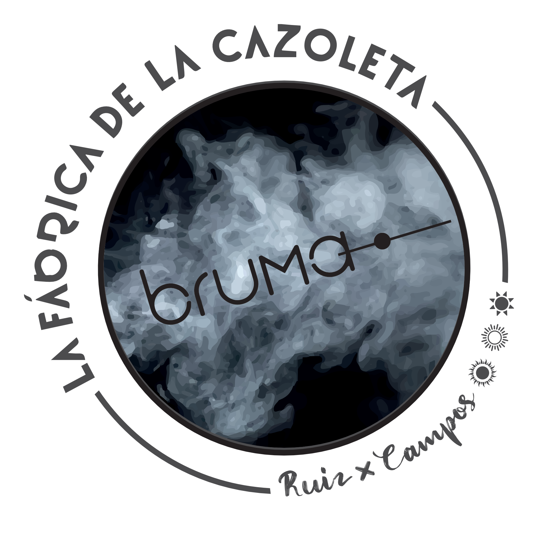 Sello original y exclusivo de cazoleta artesanal para shisha hecha a mano por la Fábrica de la Cazoleta modelo Bruma