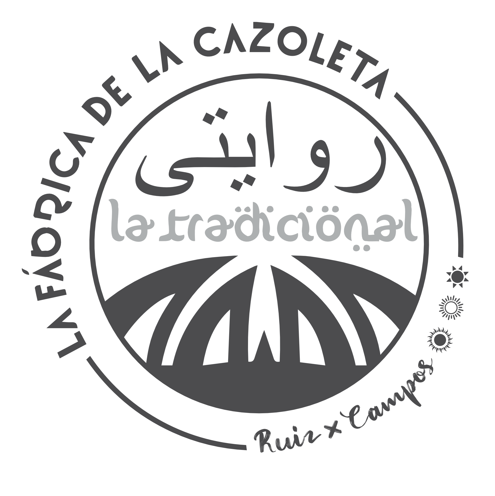 Sello original y exclusivo de cazoleta artesanal para shisha hecha a mano por la Fábrica de la Cazoleta modelo La Tradicional 